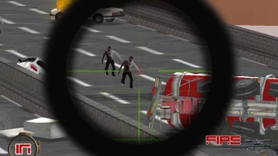 Tangkapan skrin A Zombie Sniper - Highway War Free