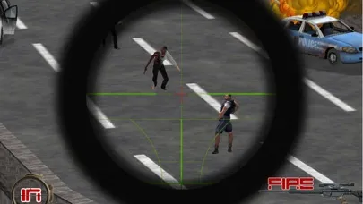 Tangkapan skrin A Zombie Sniper - Highway War Free