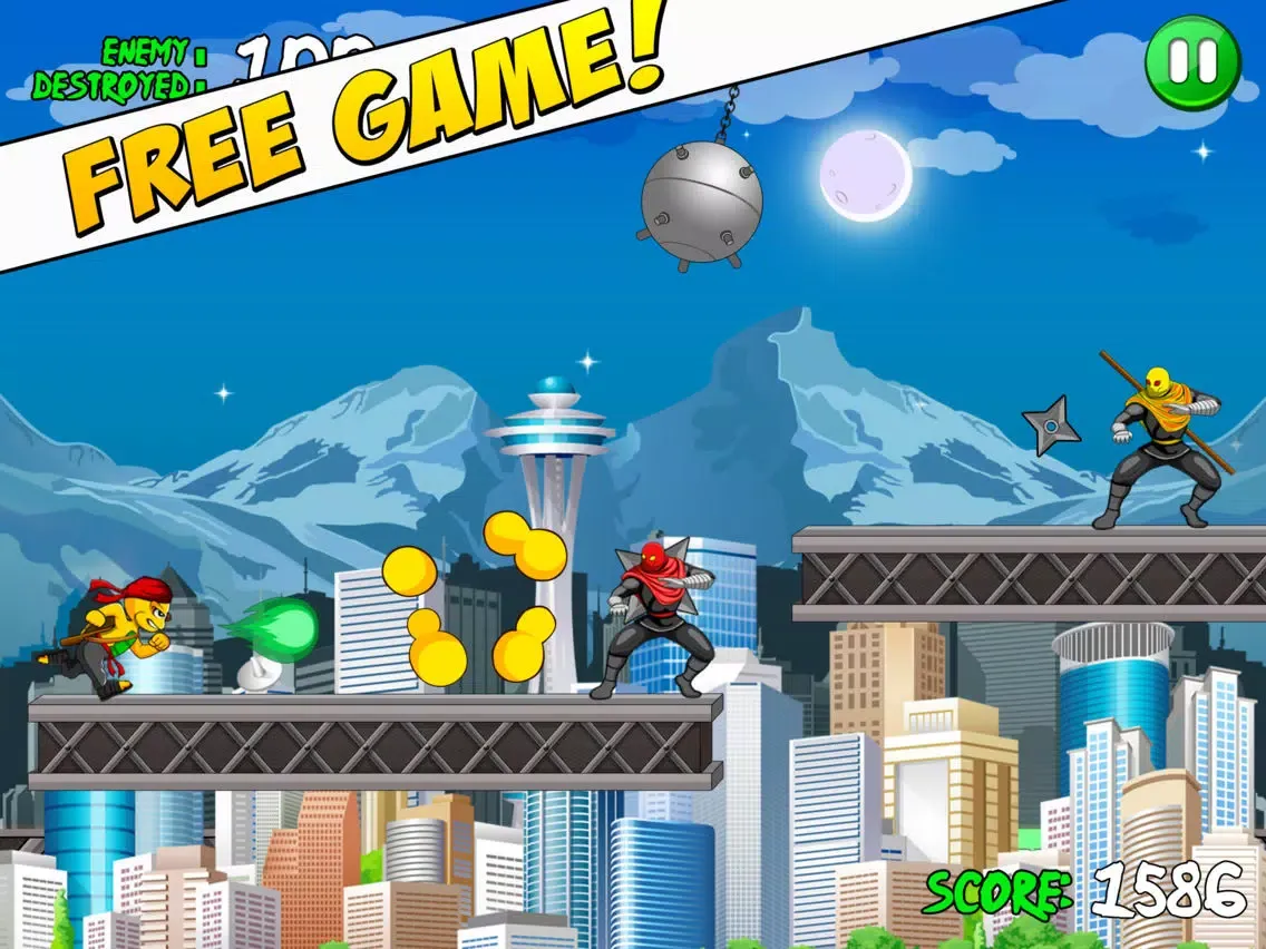 Action Ninja 4 iPad  スクリーンショット