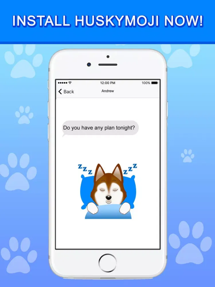 تصاویر HuskyMoji - Stickers & Keyboard for Husky Dogs iPad 