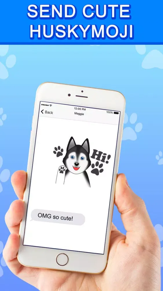 تصاویر HuskyMoji - Stickers & Keyboard for Husky Dogs