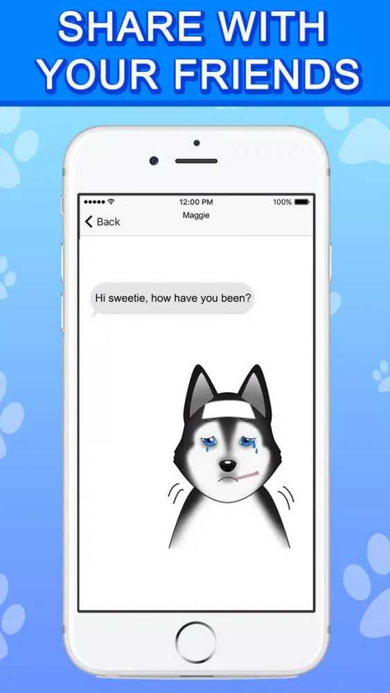 تصاویر HuskyMoji - Stickers & Keyboard for Husky Dogs