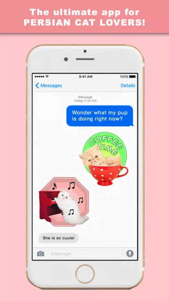 PersianMoji - Stickers & Keyboard for Persian Cats Screenshots