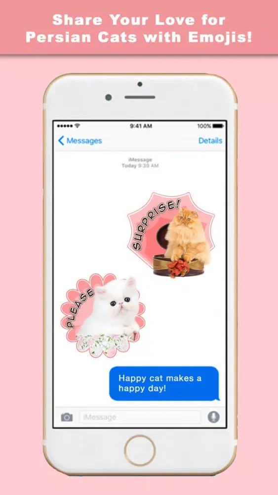 PersianMoji - Stickers & Keyboard for Persian Cats Screenshots