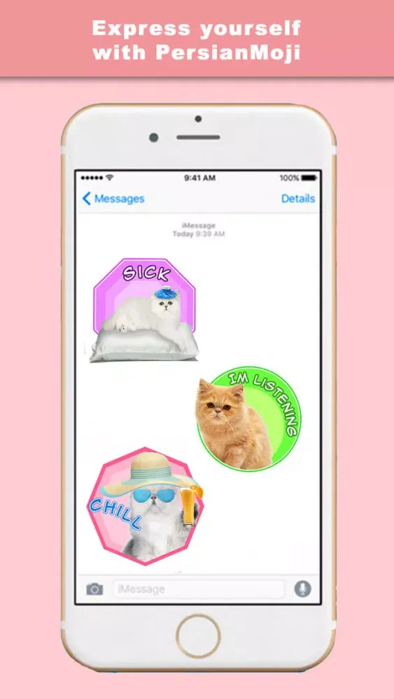 PersianMoji - Stickers & Keyboard for Persian Cats Screenshots
