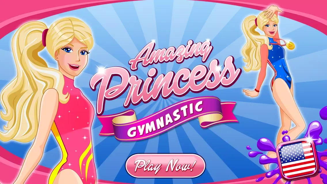 ภาพหน้าจอของ Amazing Princess Gymnastics