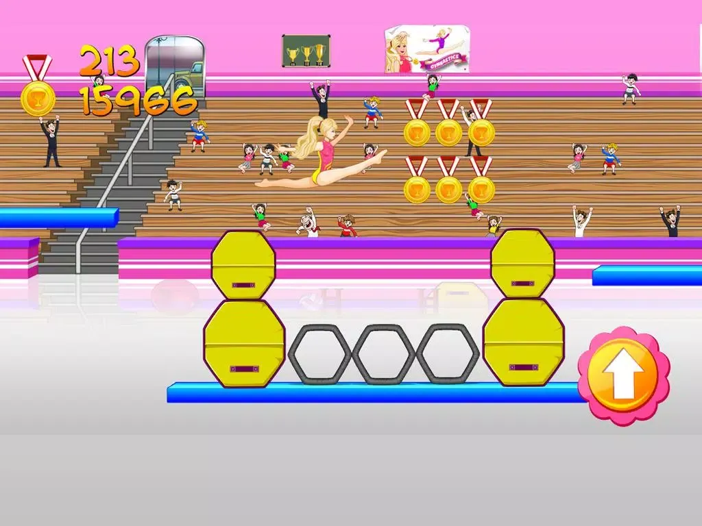 ภาพหน้าจอของ Amazing Princess Gymnastics