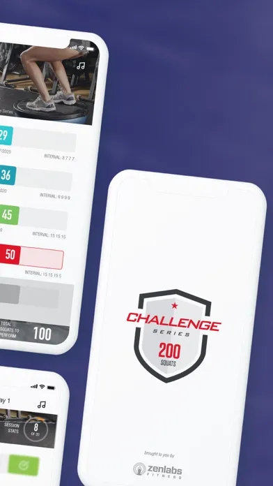 تصاویر 0-200 Squats Trainer Challenge