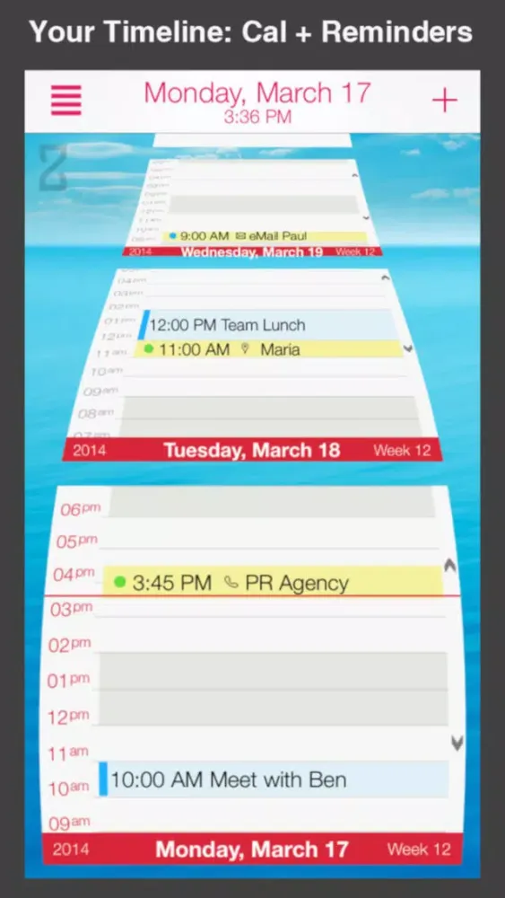 ZenDay - Calendar + Reminders Screenshots