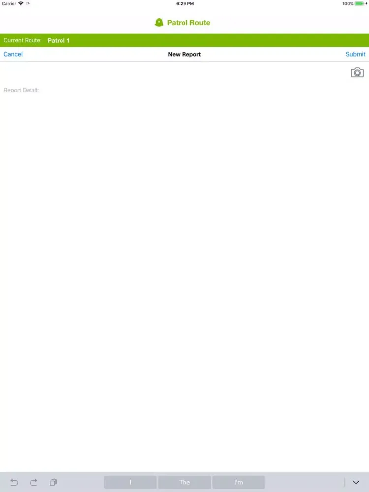 Capturas de pantalla de Command Center Patrol iPad 