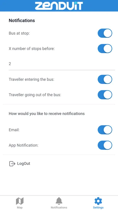 ZenBus 스크린샷