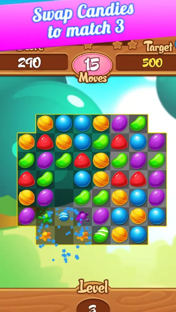 Candy Match Garden स्क्रीनशॉट