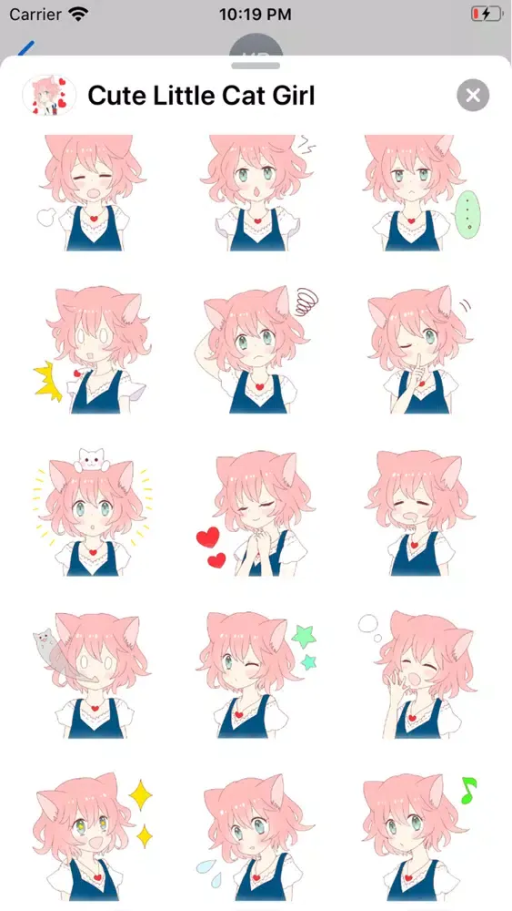 Cute Little Cat Girl 스크린샷