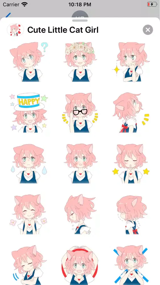 Cute Little Cat Girl 스크린샷