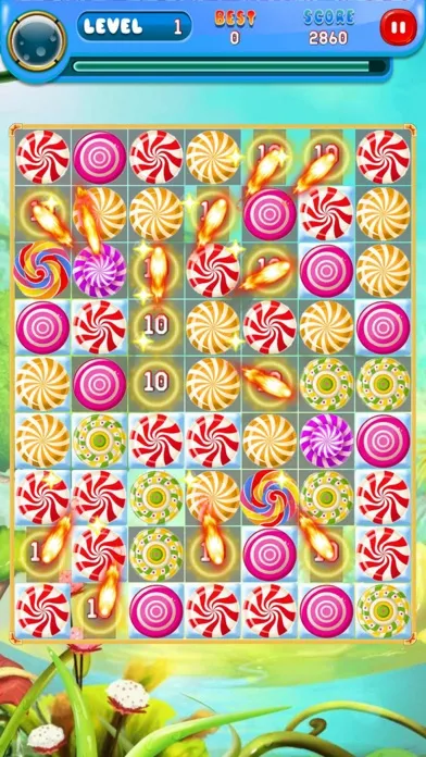 Tangkapan layar Super Sweet Candy Mania:Match3 Game