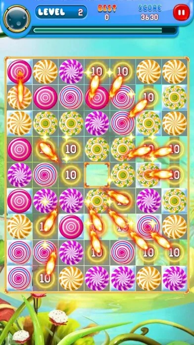 Tangkapan layar Super Sweet Candy Mania:Match3 Game