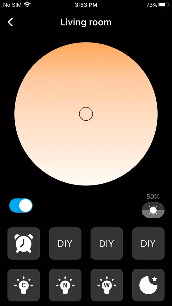 Capturas de tela do Magic Home 2.4G