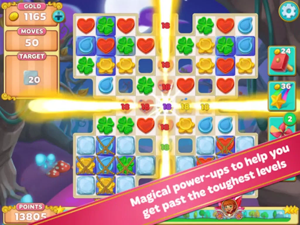 Chocolate Mania - 3 match burst puzzle game iPad  স্ক্রিনশট