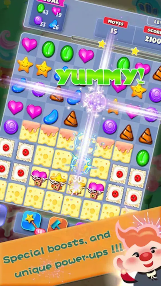 Chocolate Mania - 3 match burst puzzle game স্ক্রিনশট