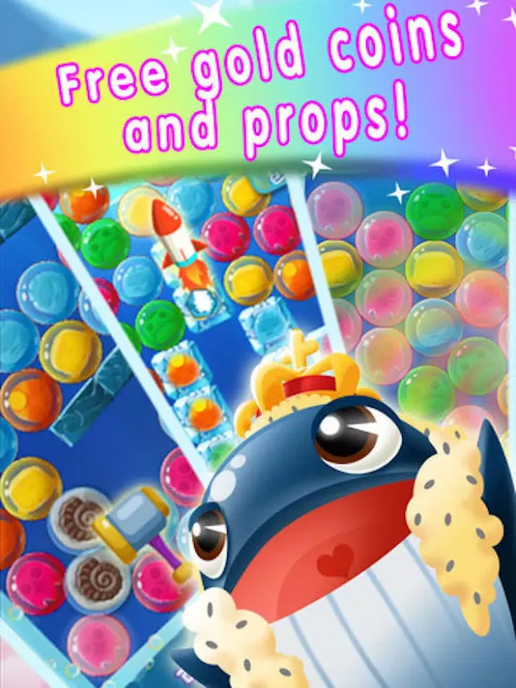 Bubble Adventure Mania - rescue the color fish iPad  Screenshots