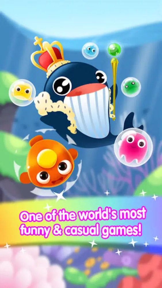 Bubble Adventure Mania - rescue the color fish Screenshots