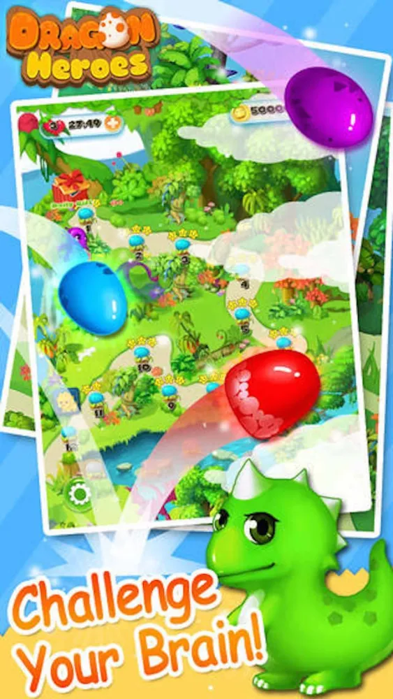 صور Dragon Puzzle World - fun 3 match splash game