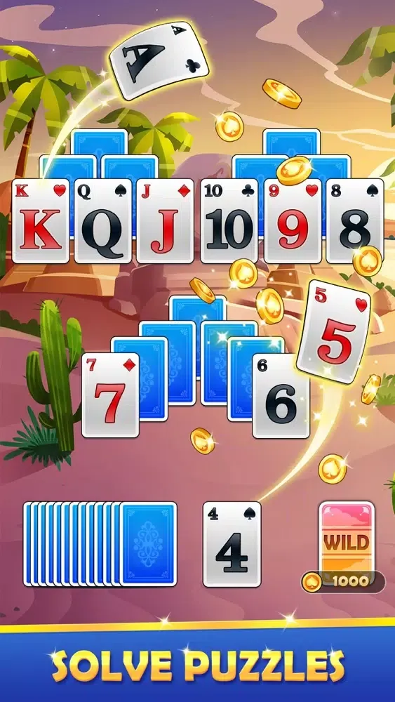 Solitaire Tripeaks: Lucky Fun应用截图