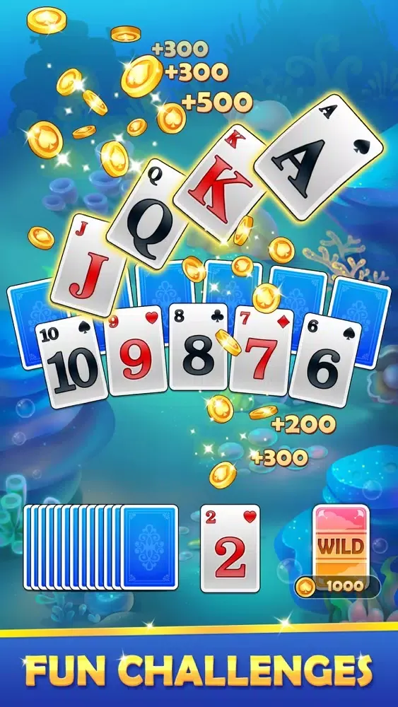 Solitaire Tripeaks: Lucky Fun应用截图