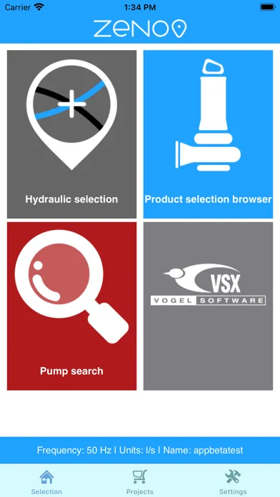 تصاویر Zeno Pump Selector