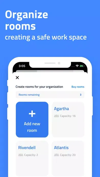 Zrzuty ekranu Company Space Planner