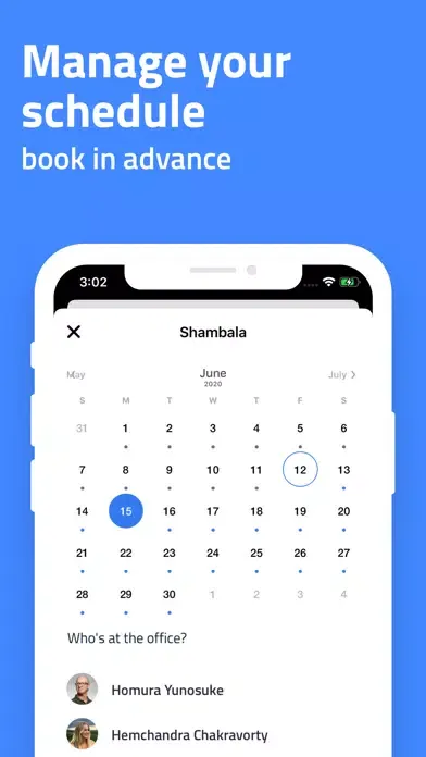 Zrzuty ekranu Company Space Planner