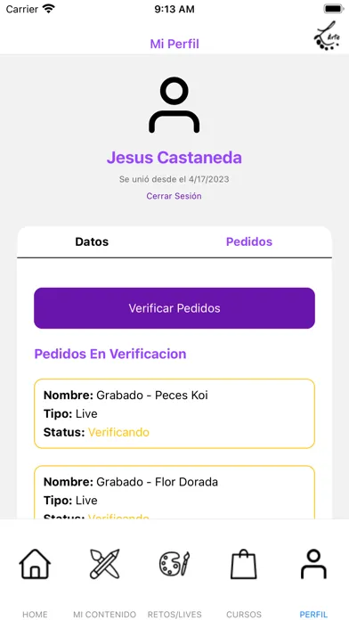 Capturas de pantalla de Leenith Borges