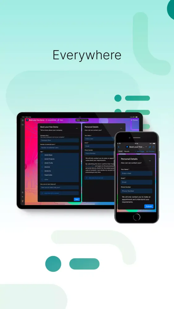 Zenforms 스크린샷