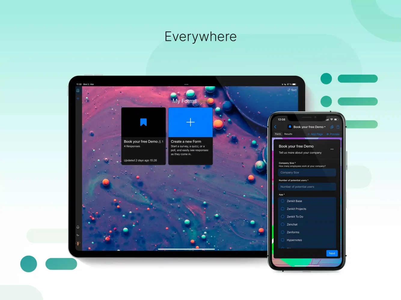 Zenforms 스크린샷