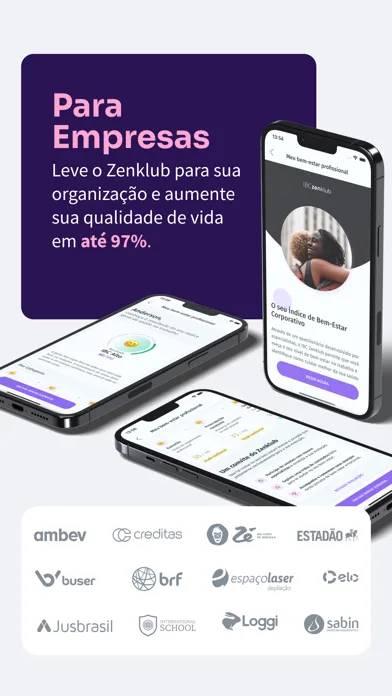 Capturas de tela do Zenklub - Se Conhecer Faz Bem