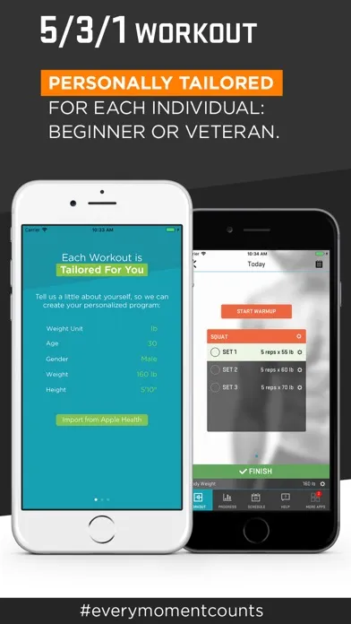 5/3/1 Workout - Zen Labs Screenshots