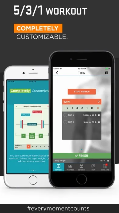 5/3/1 Workout - Zen Labs Screenshots