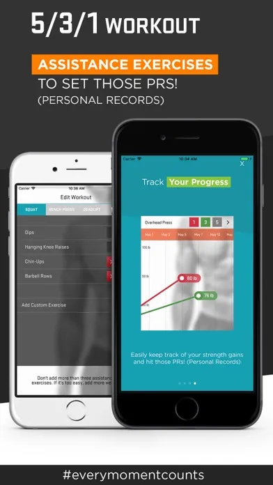 5/3/1 Workout - Zen Labs Screenshots