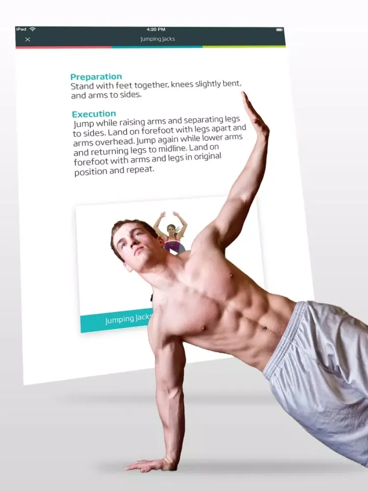 7 Minute Workout Pro by C25K® iPad Ekran Görüntüleri