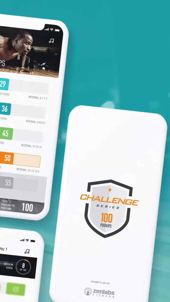 Zrzuty ekranu 0-100 Pushups Trainer