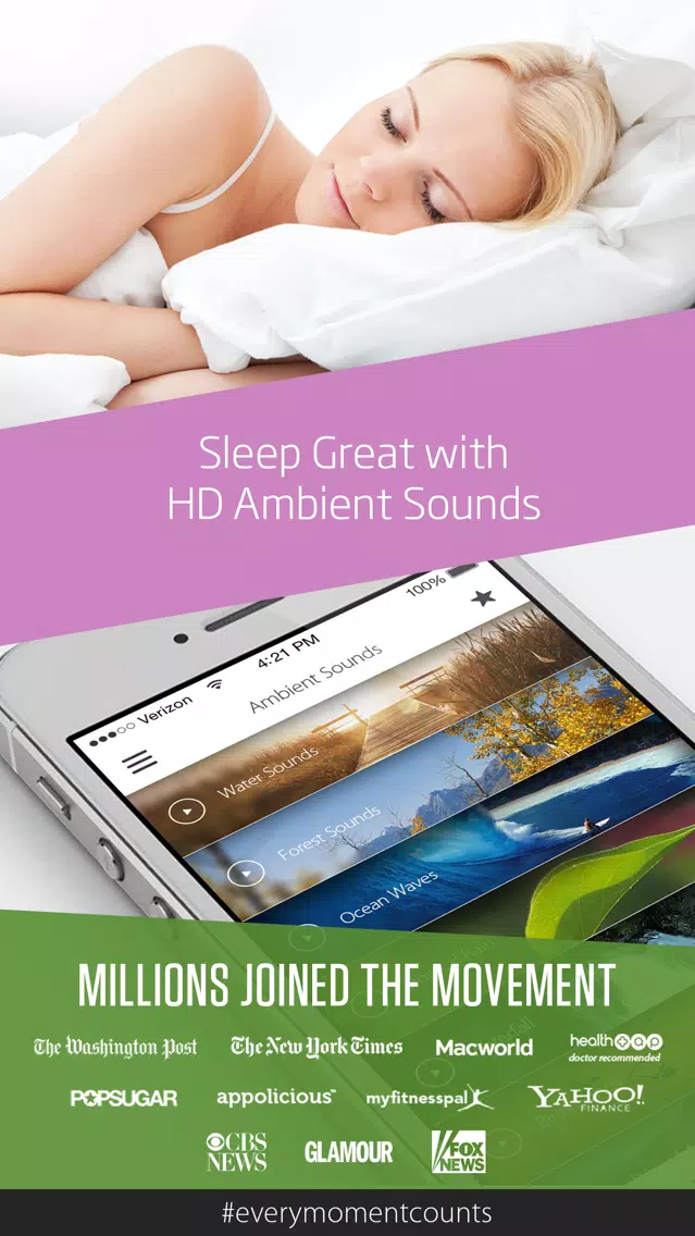 Ảnh chụp màn hình của Sleep Sounds Pro - Alarm Timer