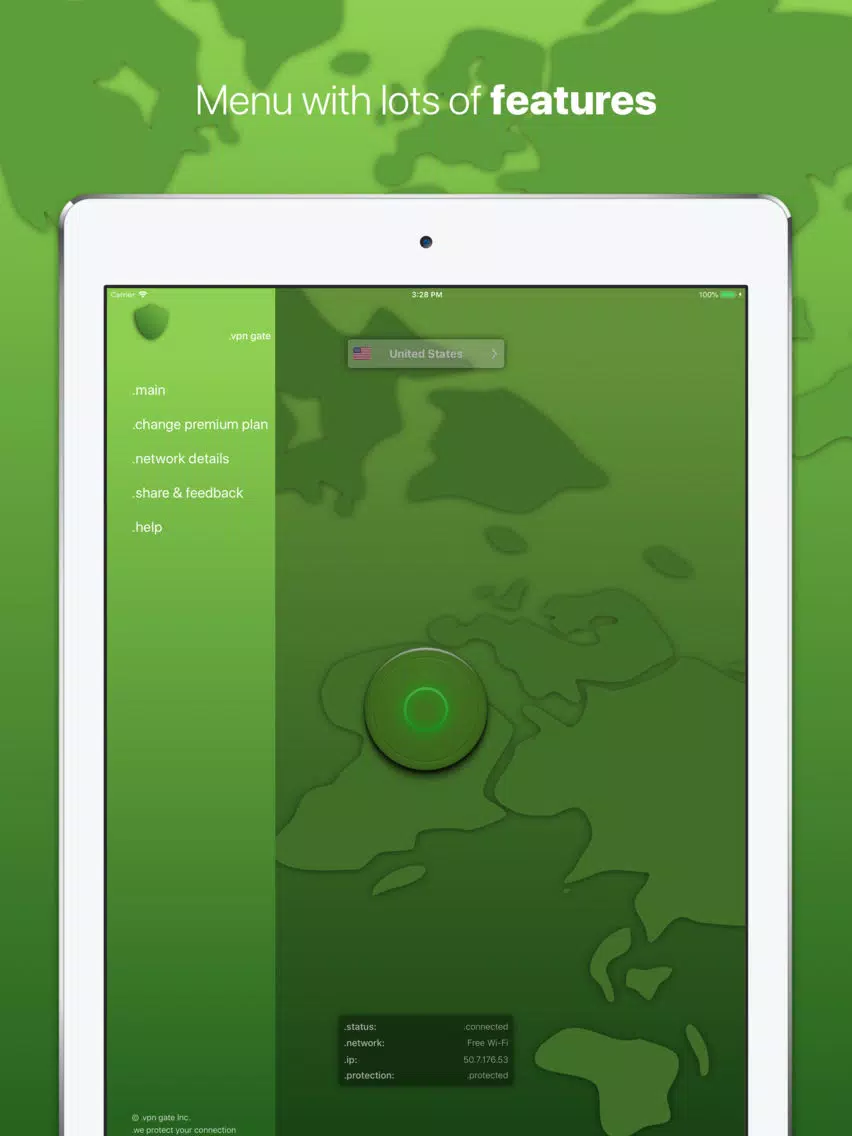صور VPN Gate - Secure & Fast + Tor iPad 