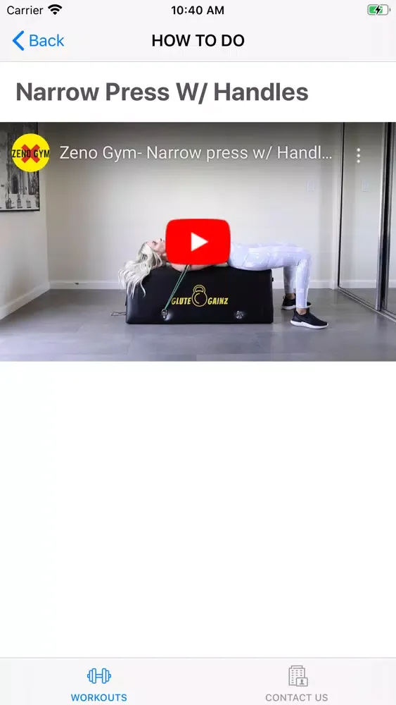 Zeno Gym سکرین شاٹس