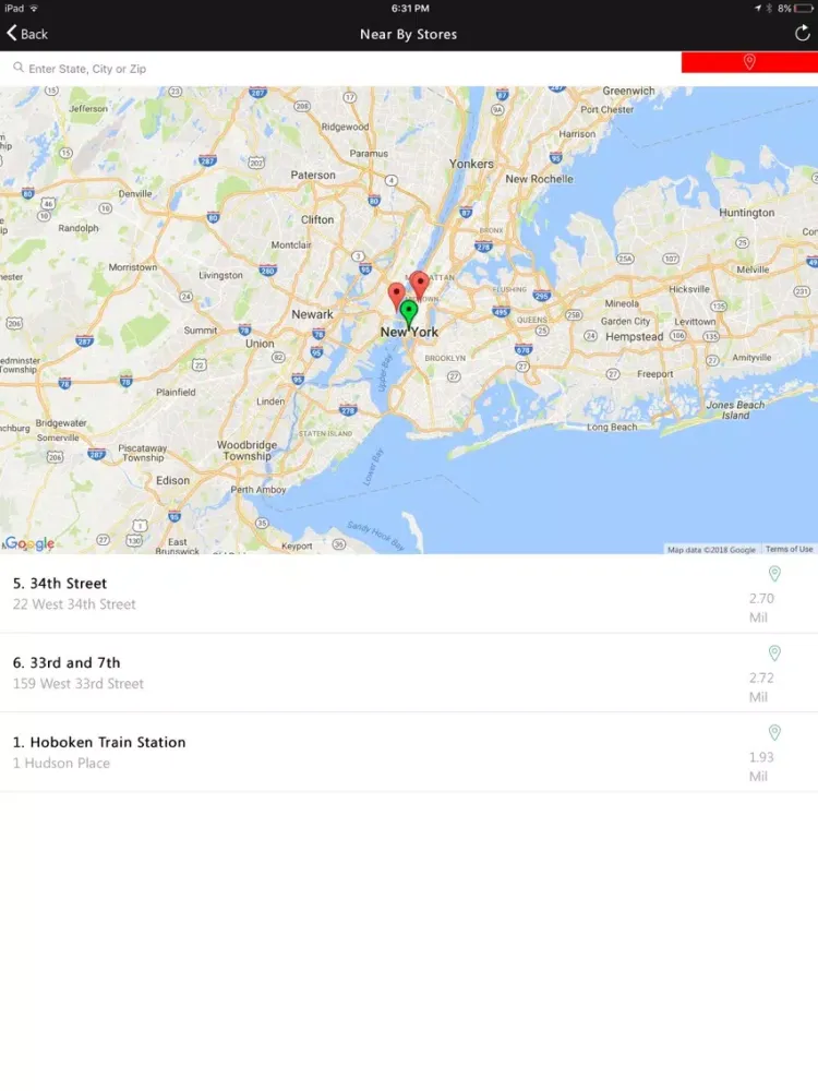 Sbarro Florida iPad 应用截图