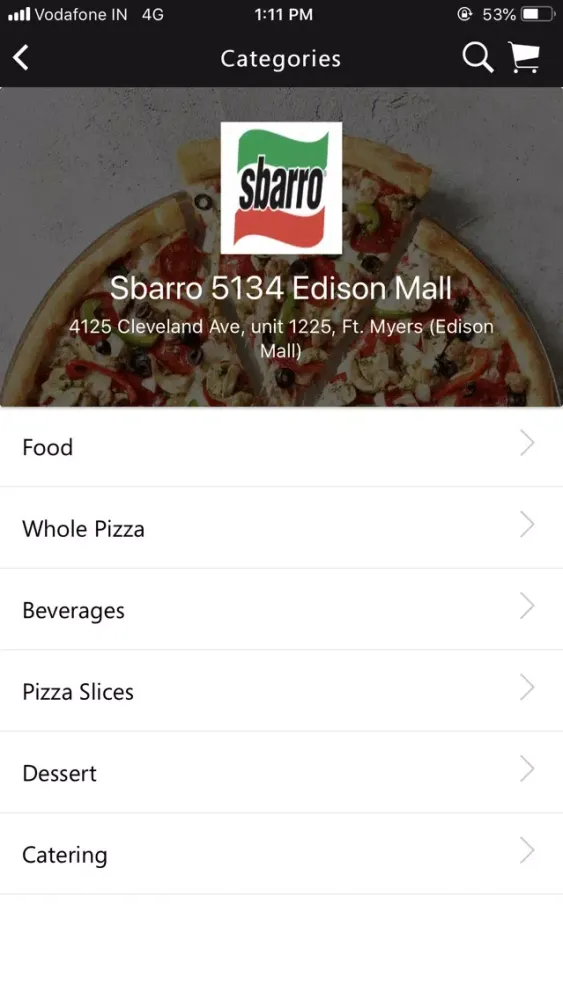 Sbarro Florida应用截图
