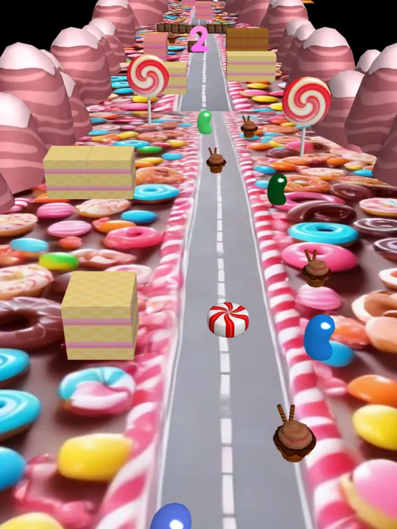 Tangkapan layar Candy Route - Lite iPad 