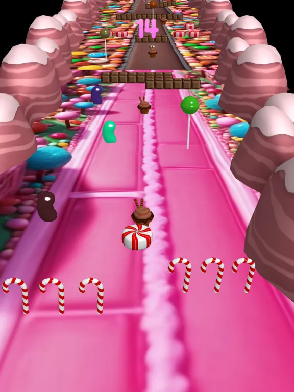 Tangkapan layar Candy Route - Lite iPad 
