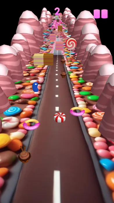 Tangkapan layar Candy Route - Lite