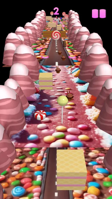 Tangkapan layar Candy Route - Lite