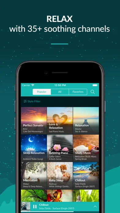 Zen Radio: Calm Relaxing Music Screenshots